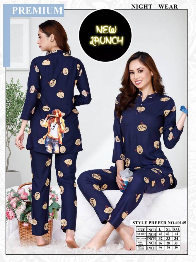 Summer Special Vol 0145 Printed Night Suits Catalog